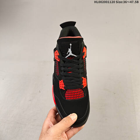 Air Jordan 4 Retro Red Thunder AIR JORDAN 4 Aj4 Lifestyle (BS-67755)