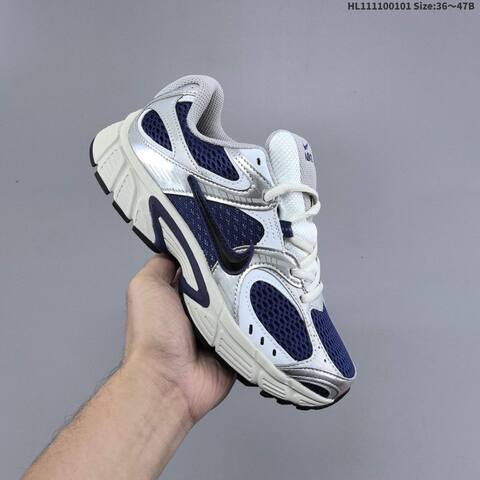 Nike V5 RNR Navy Silver White Grey EU 36-47 Running Shoe - Unisex (BS-62277)