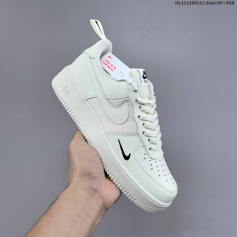 Nike Air Force 1 07 Off White Black EU 36 45 Sneaker EU 36-45 - Unisex (BS-62068)