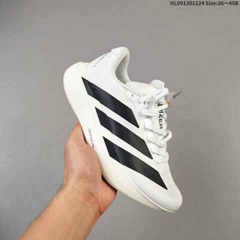 Adidas Adizero Evo SL Neon Yellow Purple White EU 36-45 Running Shoe - Unisex (BS-65477)