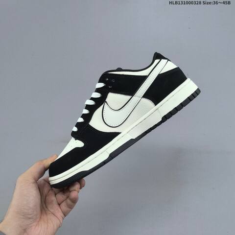 Nike Dunk Low Black White Red Yellow EU 36-45 Skate Shoe - Unisex (BS-61065)