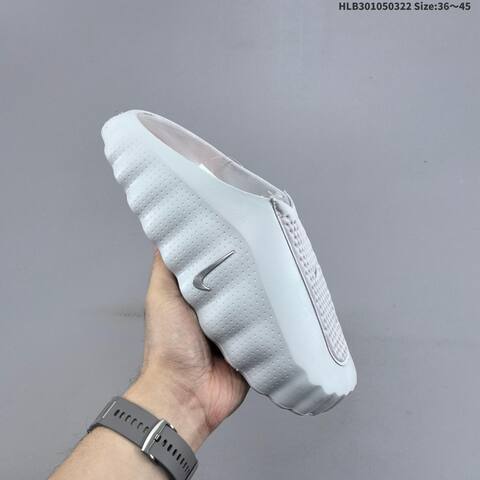 Nike Mind 001 Recovery Slide Light Grey Silver Red EU 36-45 Slides - Unisex (BS-61199)