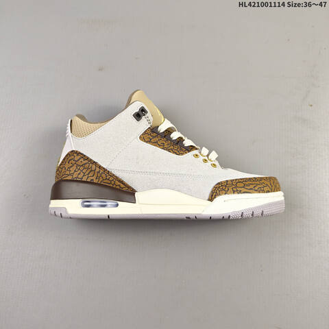 Jordan Air Jordan 3 Retro Silver Anniversary AIR JORDAN 3 1987 1988 35 MV Lifestyle - Women's (BS-67818)