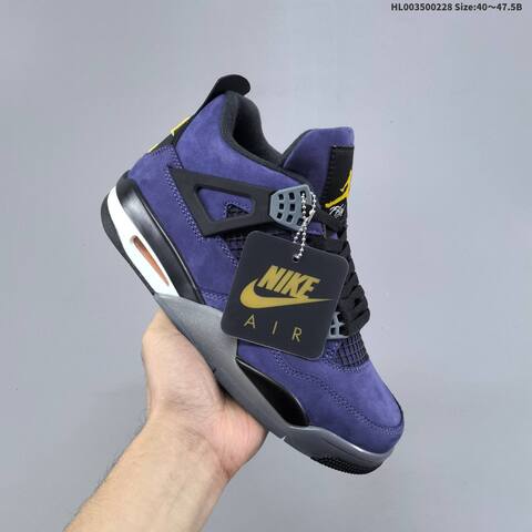 Air Jordan 4 Retro OG Imperial Purple Replica AIR JORDAN 4 Aj4 Lifestyle (BS-66667)