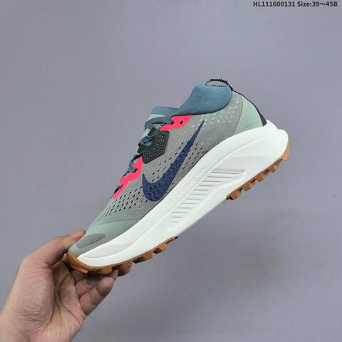 Nike ACG Zegama Trail 2 HV8113-400 Slate Blue Navy Hot Pink White Gum Brown EU 39-45 Trail Shoe - Unisex (BS-61612)