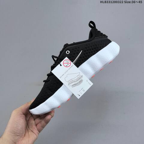 Nike Mind 002 Black White Silver EU 36-45 Running Shoe - Unisex (BS-61190)
