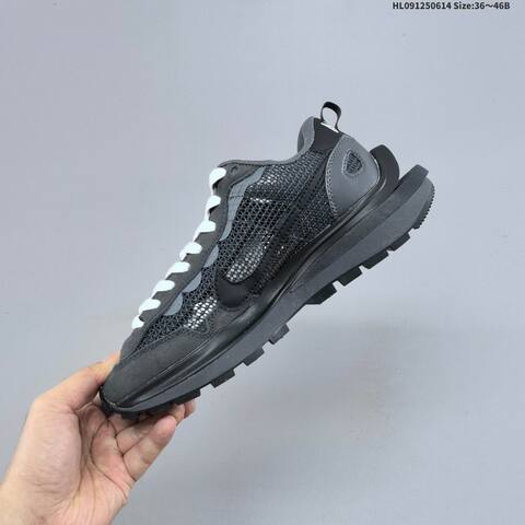 Nike Sacai x Nike VaporWaffle 3 0 Black Dark Grey White EU 36-46 Sneaker - Unisex (BS-61327)