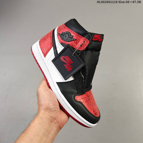 Air Jordan 1 High OG Ruby WMNS AIR JORDAN 1 Aj1 1 Jordan Brandj Lifestyle (BS-67785)