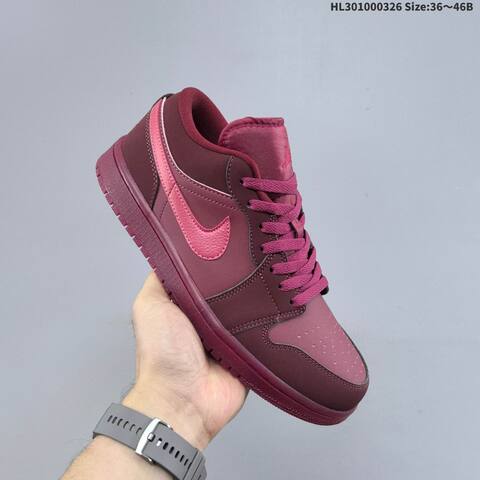 Air Jordan 1 Low Valentine s Day AIR JORDAN 1 Aj1 Lifestyle (BS-66436)