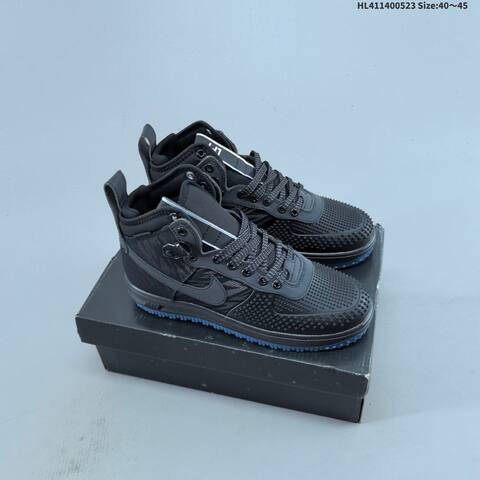 Nike Air Force 1 Duckboot Black Navy Gum EU 40-45 Boot - Men's (BS-60201)