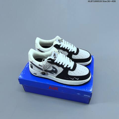 Nike Air Force 1 07 Low Off White Dark Red EU 36-45 Sneaker - Unisex (BS-60113)