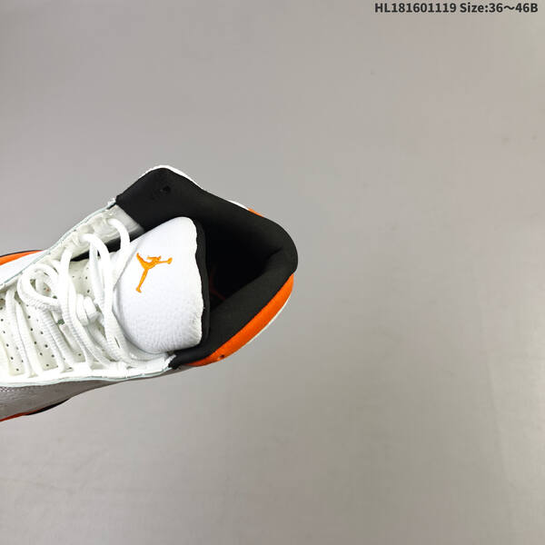 Jordan Air Jordan 13 white/black/orange 36-46B basketball