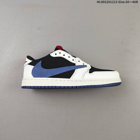 Travis Scott x Air Jordan 1 Low AIR JORDAN 1 Aj1 Lifestyle (BS-67460)