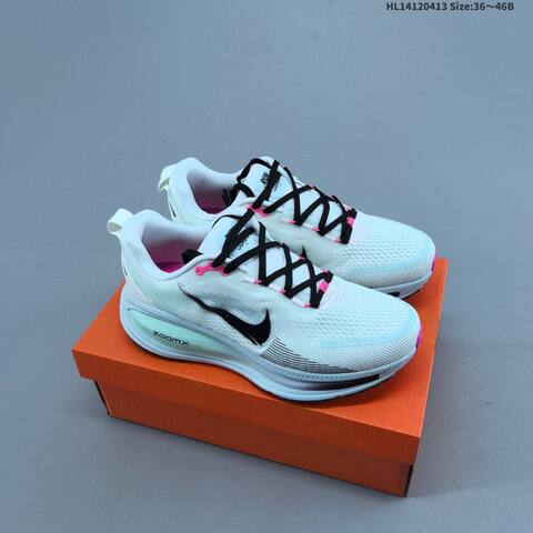 Nike Vomero 18 ReactX Air Zoom White Mint Black Pink Light Blue EU 36-46 Running Shoe - Unisex (BS-60762)