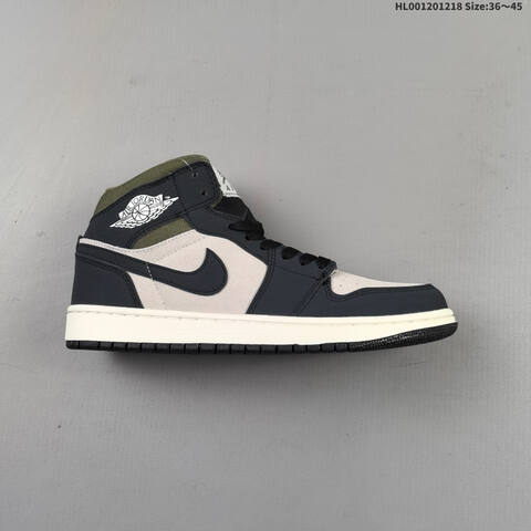 a Air Jordan 1 Mid AIR JORDAN 1 Aj1 Lifestyle (BS-67392)