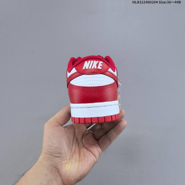 Nike Dunk Low white red gold EU 36-44 skate shoe