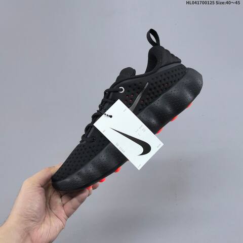 Nike Mind 002 HQ4308 003 Black Metallic Silver Red EU 40-45 Training Shoe - Men's (BS-61764)