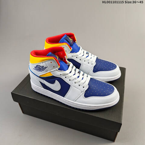 a Air Jordan 1 Retro Mid AIR JORDAN 1 Aj1 Lifestyle (BS-67806)