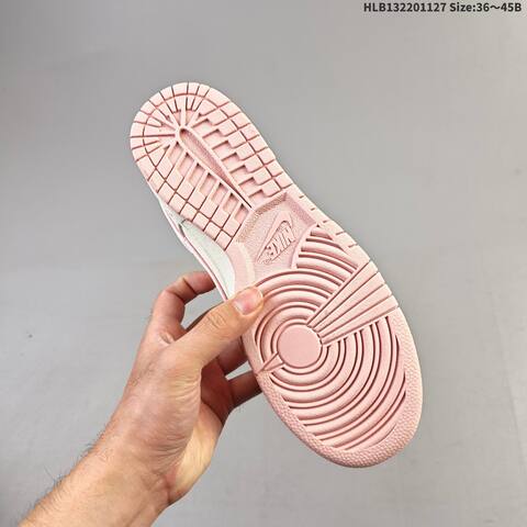 Nike SB Dunk Low Labubu Custom Sail Light Pink White EU 36-45 Skate Shoe - Unisex (BS-63009)