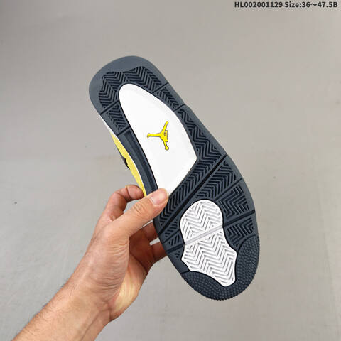 Air Jordan 4 Retro Tour Yellow AIR JORDAN 4 Aj4 4 2006 Jorda Lifestyle (BS-67614)