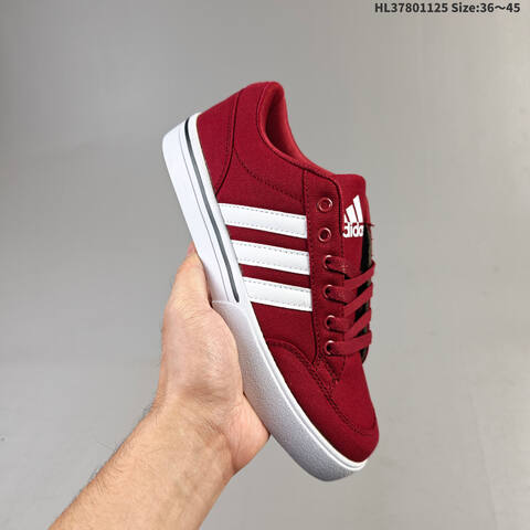 Adidas Gvp Canvas Green White Black EU 36-45 Skate Shoe - Unisex (BS-65462)