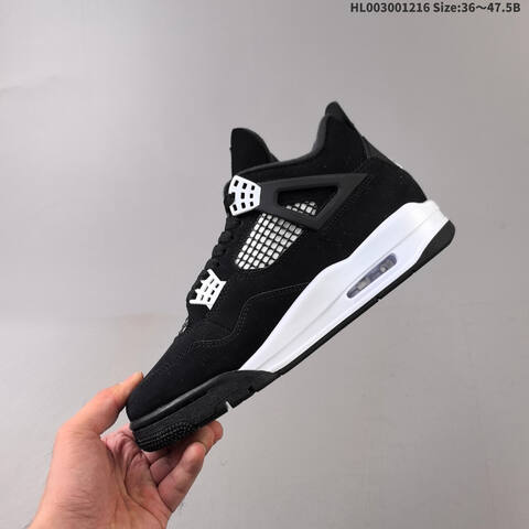 Air Jordan 4 Retro White Thunder AIR JORDAN 4 Aj4 Lifestyle (BS-67416)