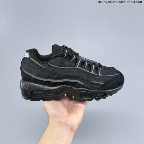 Nike Air Max 95 Black White Off White Grey EU 36-47 5 Sneaker - Unisex (BS-62330)