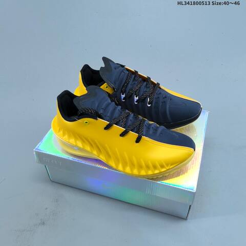 Nike Air Zoom G T Cut EP HV9921-700 Yellow Dark Navy Black EU 40-46 Basketball Shoe - Men's (BS-60344)