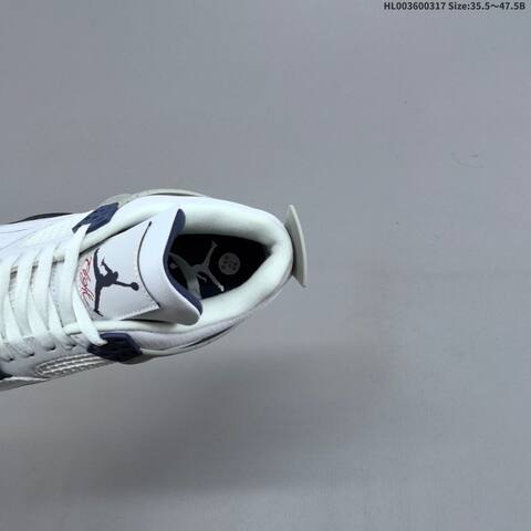 Air Jordan 4 Retro Midnight Navy AIR JORDAN 4 Aj4 Lifestyle (BS-66520)