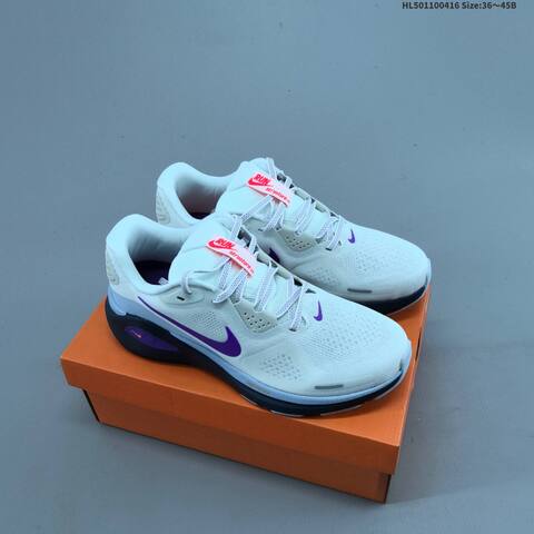 Nike Zoom Structure 26 White Black Blue EU 36-45 Running Shoe - Unisex (BS-60698)