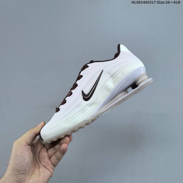 Nike Shox Z white dark brown light pink EU 36-41 sneaker