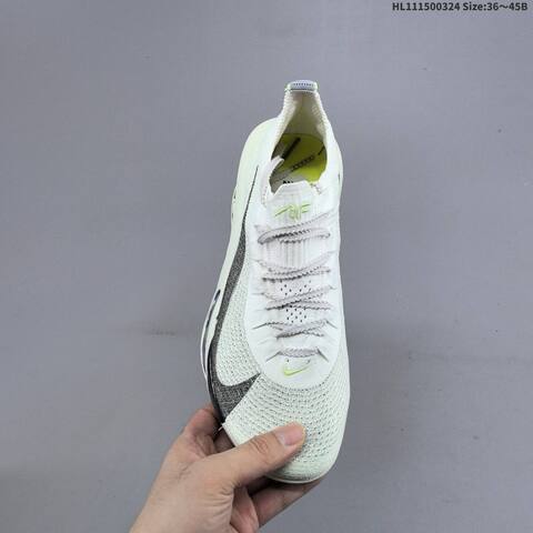 Nike Air Zoom Alphafly Next 3 White Neon Yellow Black Purple EU 36-45 Running Shoe - Unisex (BS-61143)