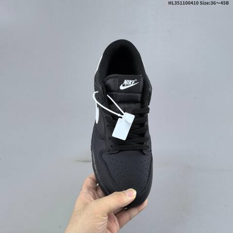 Nike Dunk Low Black White EU 36-45 Skate Shoe - Unisex (BS-60837)