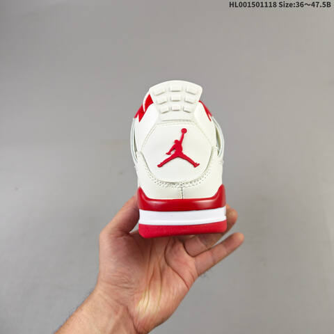 Air Jordan 4 Retro Sierra Red WMNS AIR JORDAN 4 Aj4 Lifestyle (BS-67782)