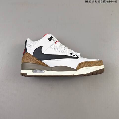 Air Jordan 3 Retro Silver Anniversary AIR JORDAN 3 Aj3 Lifestyle (BS-67604)