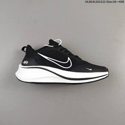 Nike Air Zoom Running Black White EU 36-45 Running Shoe - Unisex (BS-63346)