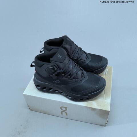 On Running Cloudhorizon 2 Mid WP Triple Black EU 36-45 Trail Shoe Trail Running Sneakers - Unisex (BS-69542)