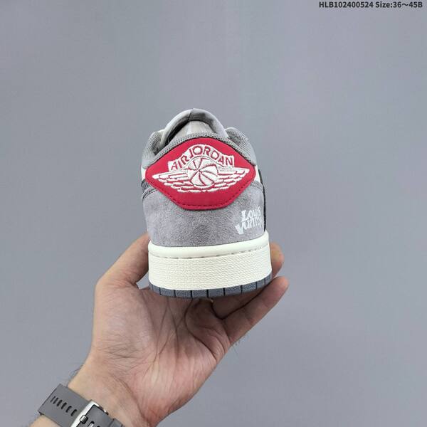 Jordan Air Jordan 1 Low x Travis Scott Sail/Grey/Black/Red EU 36-45 casual
