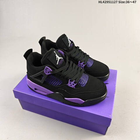 Air Jordan 4 Retro Red Thunder AIR JORDAN 4 Aj4 Lifestyle (BS-67656)