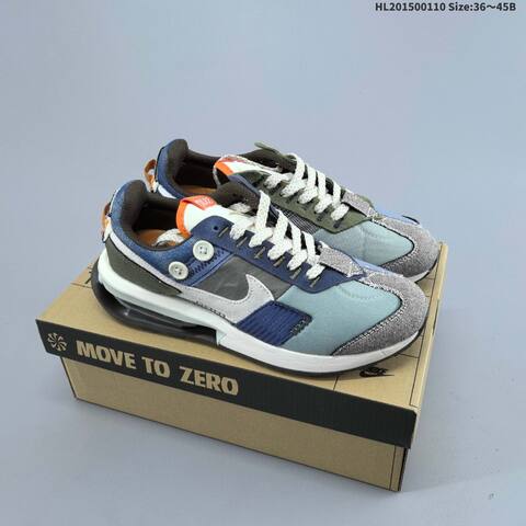 Nike Air Max Pre Day White Black Grey Navy Neon Green EU 39-45 Running Shoe - Unisex (BS-62098)