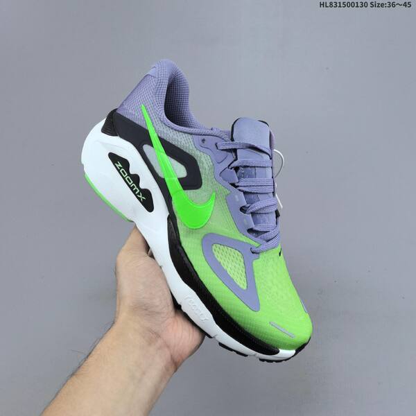 Nike Structure Plus ReactX Air Zoom green purple black white EU 36-45 running shoe