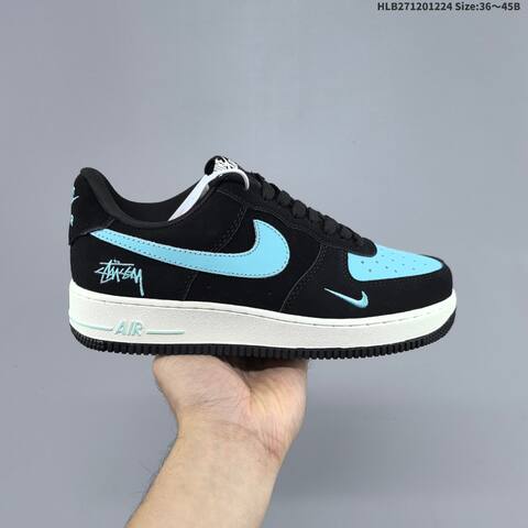 Nike Air Force 1 07 Low Khaki Black White Brown EU 36-45 Sneaker - Unisex (BS-62482)