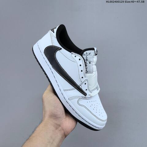 Travis Scott x Air Jordan 1 Low AIR JORDAN 1 Aj1 Lifestyle (BS-66775)