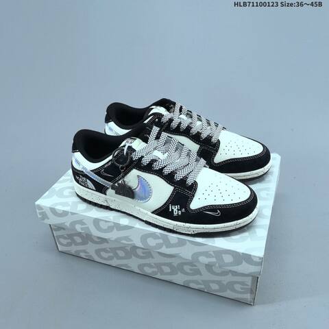 Nike Dunk SB Low Stussy Off White Grey Navy EU 36-45 Skate Shoe - Unisex (BS-61817)