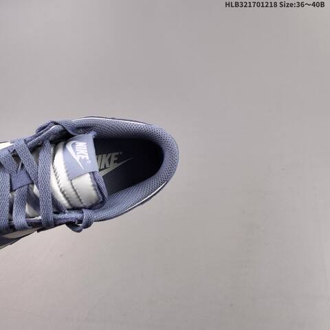 Nike SB Dunk Low Pro Slate Blue White EU 36-40 Skate Shoe - Unisex (BS-62590)
