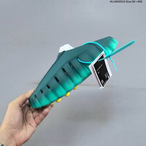 Nike Mind 001 Dark Green Teal Silver Yellow EU 36-45 Slides - Unisex (BS-60214)
