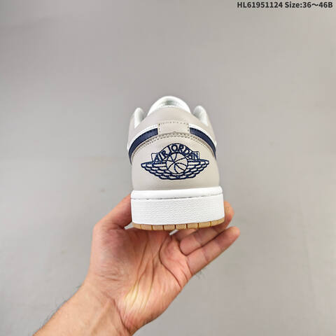 Air Jordan 1 Low AIR JORDAN 1 Aj1 1 Swoos Lifestyle (BS-67692)
