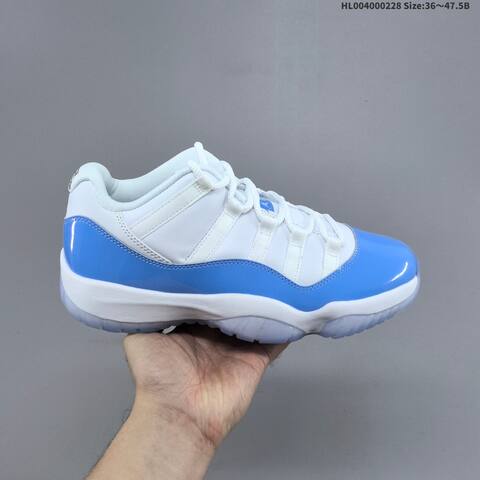 Air Jordan 11 Low University Blue Replica AIR JORDAN 11 Aj11 Lifestyle (BS-66656)