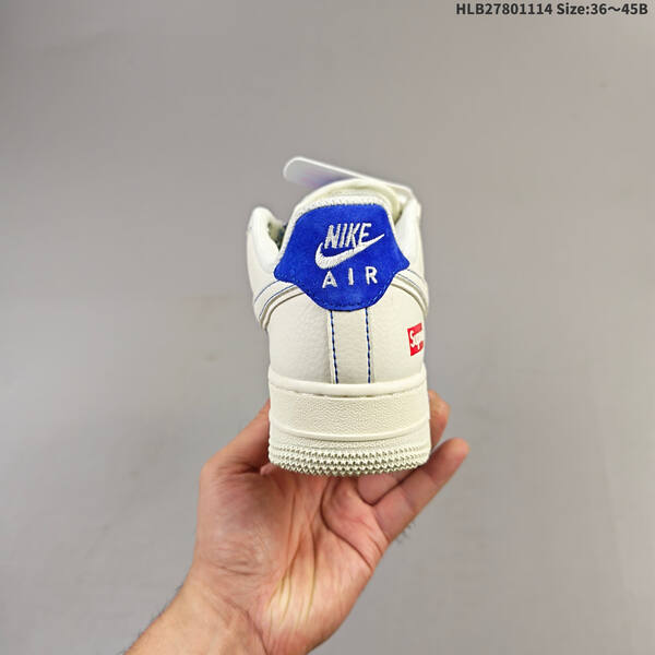 Nike Air Force 1 07 Low white blue red EU 36-45 sneaker