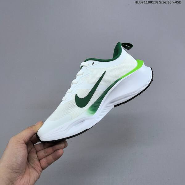 Nike Pegasus Plus ZoomX white dark green neon green black EU 36-45 running shoe